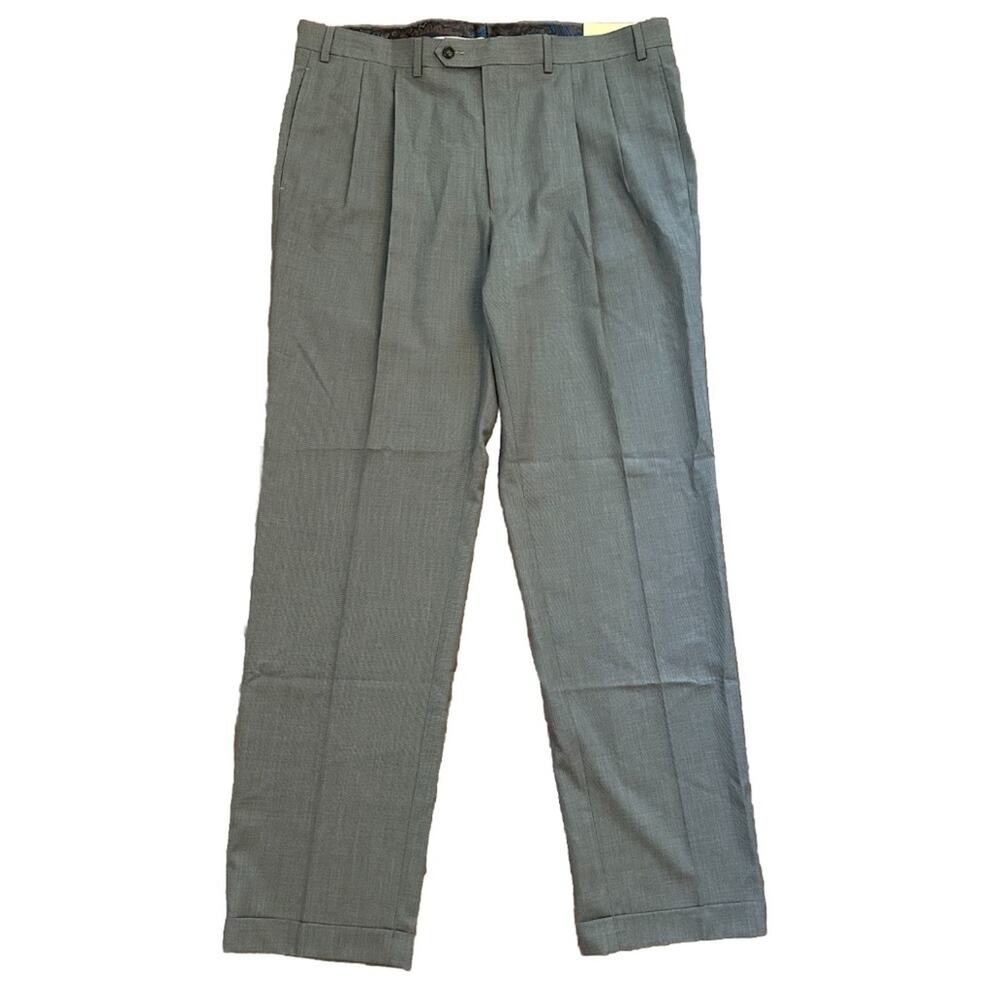NWT Lauren Ralph Lauren Men's Dress Pants Grey Size 38x34